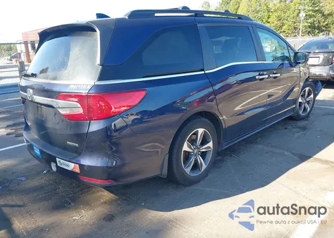 2018 Honda Odyssey Touring from USA, damaged, VIN 5FNRL6H84JB071538